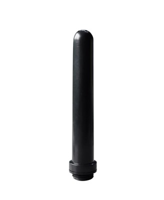 Power Escorts - BR277 - Anal Cleaner Tube Pro – Black, 15 cm / 5.9 Inch