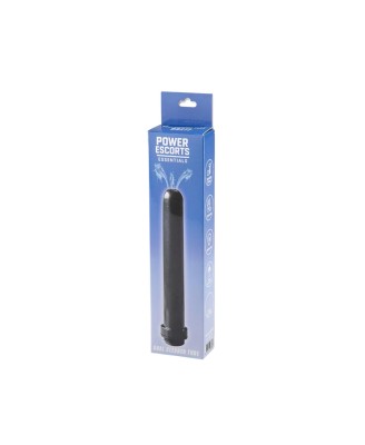 Power Escorts - BR277 - Anal Cleaner Tube Pro – Black, 15 cm / 5.9 Inch