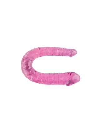 Power Escorts - BR336 Pink- Double Dong – 29 cm / 11.4 Inch - Realistic Double Dildo