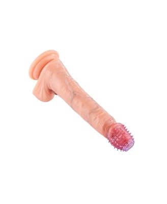 Power Escorts - BR339 - Textured Penis Sleeves – 2-Pack Pink Purple