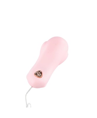 Power Escorts - BR340 - Remote Egg – Wired Controller Compact Design Salmon Pink