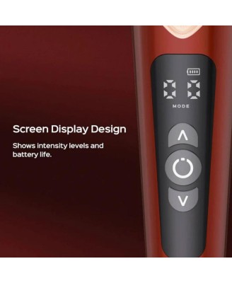 HoneyPlayBox – Stormi Heating Wand Vibrator – Red