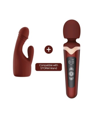 HoneyPlayBox – Stormi Heating Wand Vibrator – Red