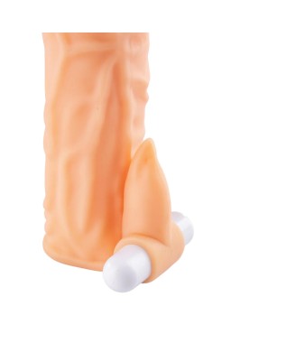 LoveSecret Sensual LS67 – Vibrating Penis Sleeve – Extra Stimulation – Soft Stretchable