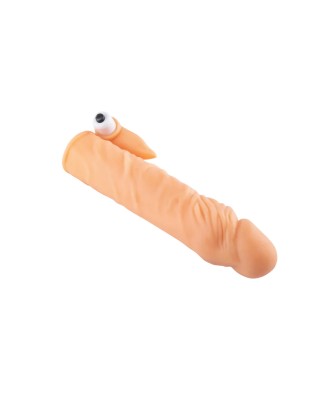 LoveSecret Sensual LS67 – Vibrating Penis Sleeve – Extra Stimulation – Soft Stretchable