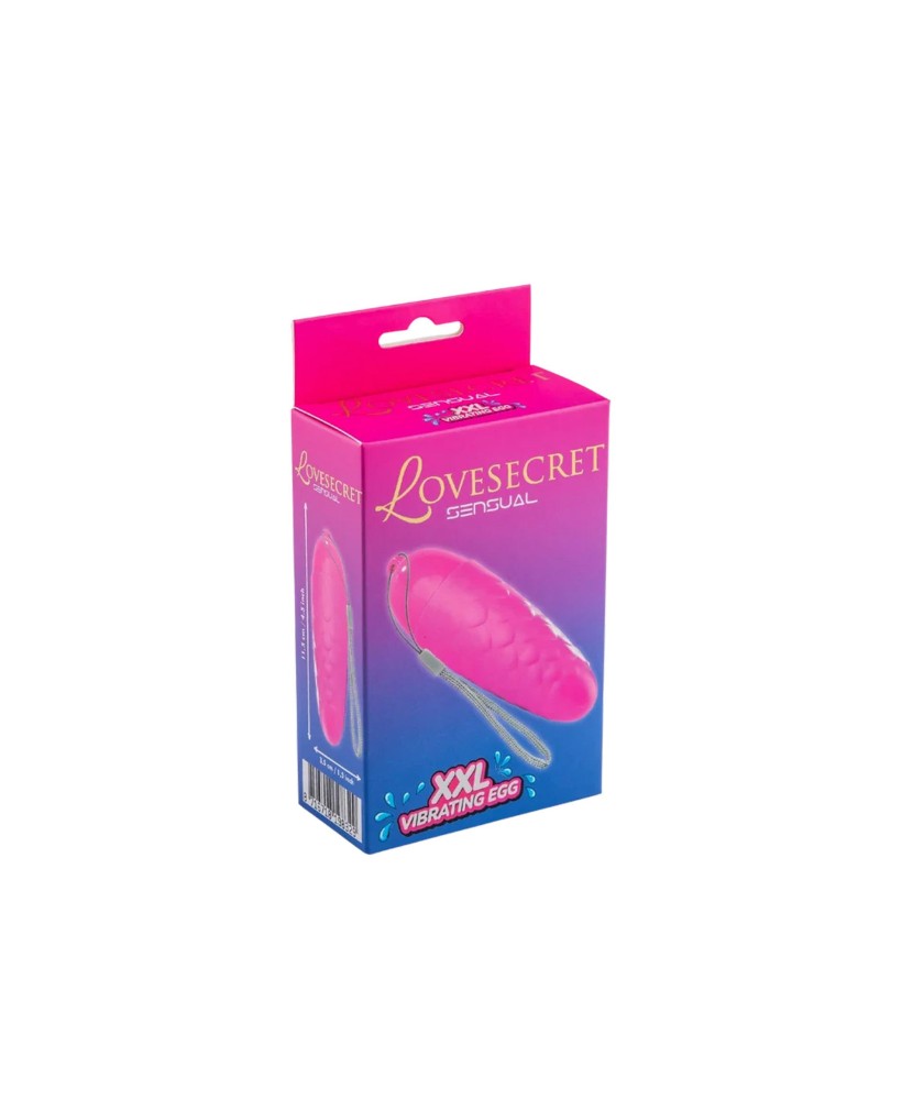 Lovesecret Sensual - LS69 - Vibrating Egg XXL Pink - Large Size