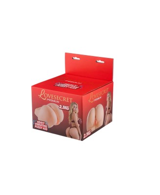 LoveSecret Premium - LS77 - Heavy Vibrating Pussy/Ass – 2.1 kg Realistic Design