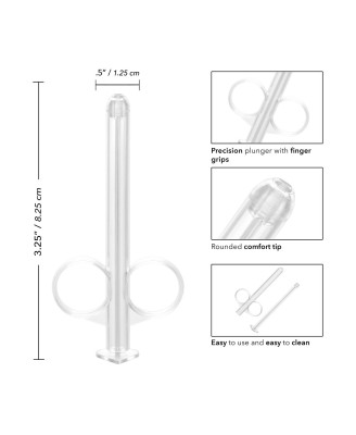 Lube Tube 2 Pcs Transparent