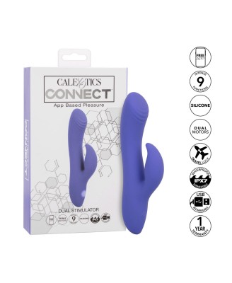 Calex Connect Dual Stimulator Purple