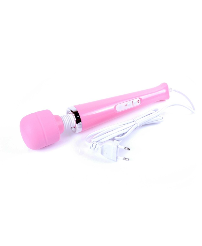 Stymulator-Magic Massager Wand Cable 110-240V Pink 10 Function