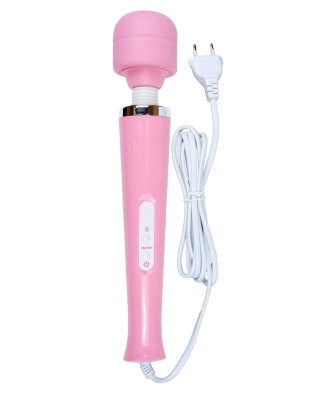 Stymulator-Magic Massager Wand Cable 110-240V Pink 10 Function