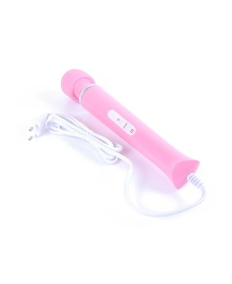 Stymulator-Magic Massager Wand Cable 110-240V Pink 10 Function