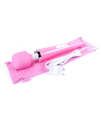 Stymulator-Magic Massager Wand Cable 110-240V Pink 10 Function