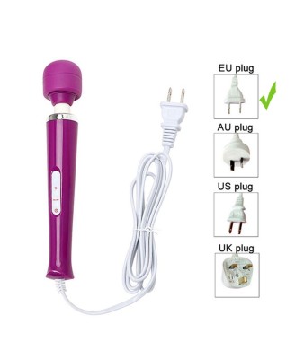 Stymulator-Magic Massager Wand Cable 110-240V Purple 10 Function