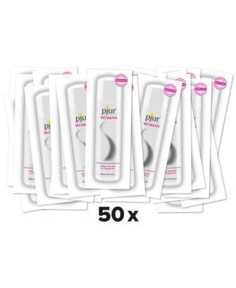 Pjur WOMAN 1,5 ml x 50 szt - Lubrykant dla kobiet