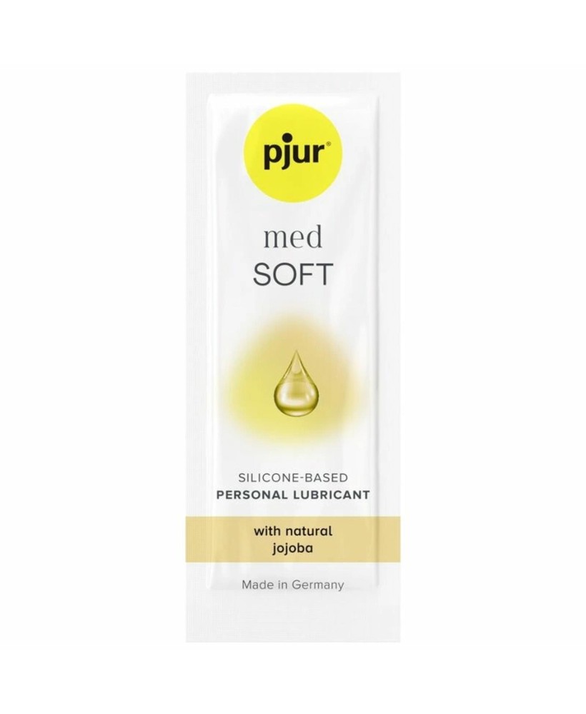 pjur med SOFT GLIDE – Silikonowy Lubrykant z Olejem Jojoba – Saszetka 1,5 ml