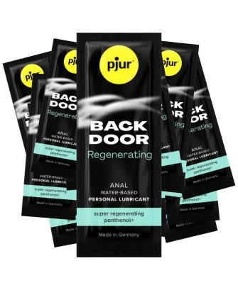 pjur BACK DOOR Regenerating – Wodny Lubrykant Analny z Pantenolem i Rumiankiem - 2 ml x 50 szt