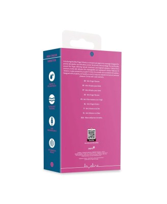 Mini Finger Vibrator – Kompaktowy Wibrator na Palec - Różowy