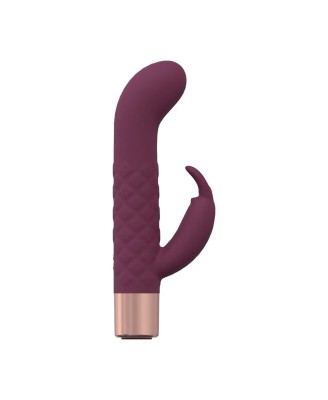 Mini Rabbit Vibrator - Burgundy