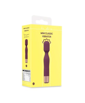 Mini Classic Wand Vibrator - Burgundy
