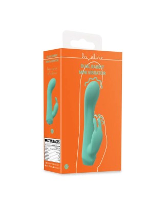 Mini Dual Rabbit Vibrator - Green