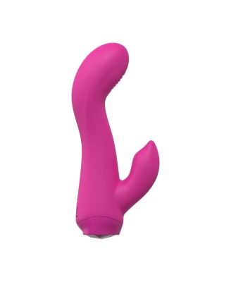 Mini Curved Rabbit Vibrator - Pink