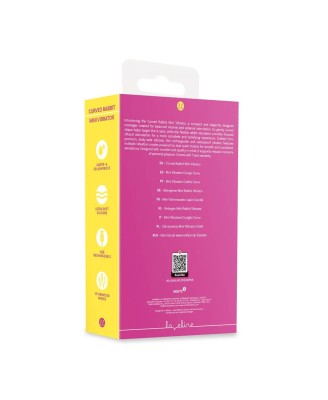 Mini Curved Rabbit Vibrator - Pink