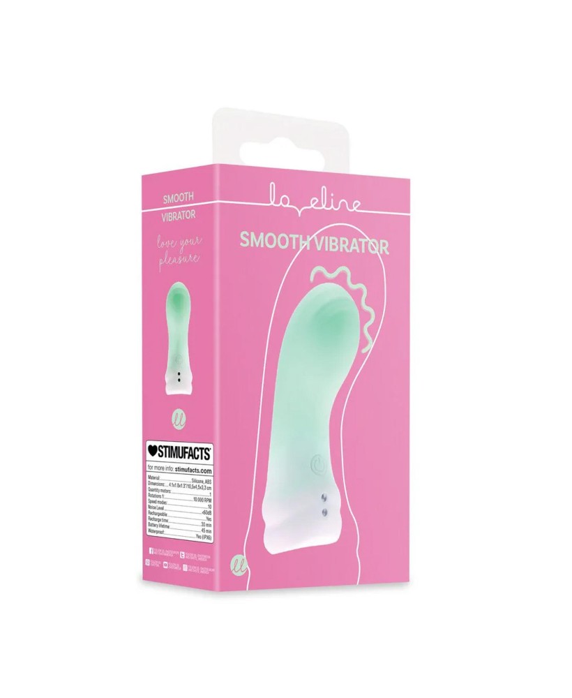 Smooth Finger Vibrator - Misty