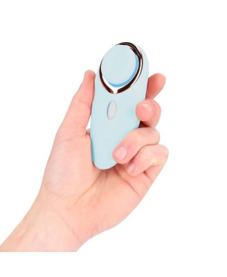 Aurie - AirTap Vibrator with Two Head Attachments - Blue