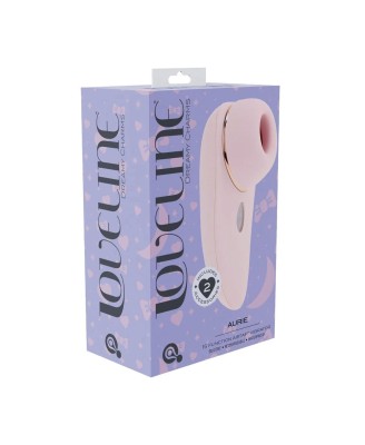 Aurie - AirTap Vibrator with Two Head Attachments - Pink