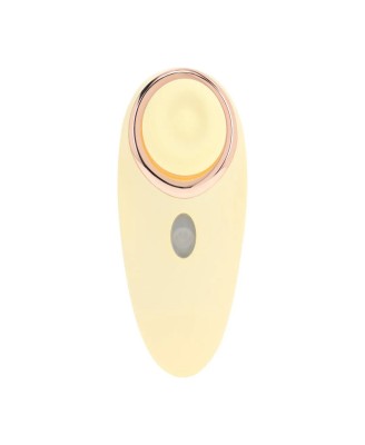 Aurie - AirTap Vibrator with Two Head Attachments - Yellow