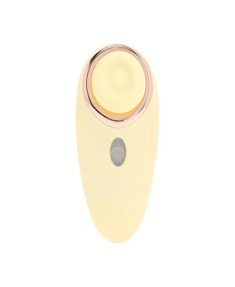 Aurie - AirTap Vibrator with Two Head Attachments - Yellow