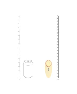 Aurie - AirTap Vibrator with Two Head Attachments - Yellow
