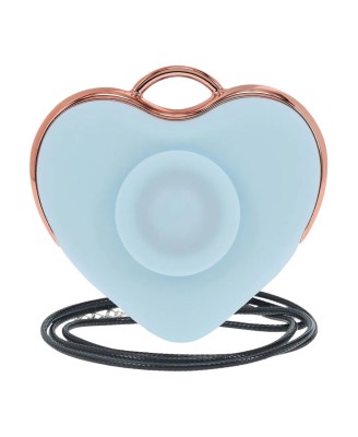 Luvie - Heart-shaped AirTap Vibrator - Blue