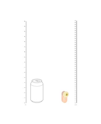 Budsie - Earbud-shaped AirTap Vibrator - Yellow