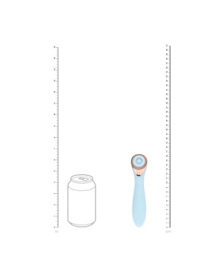 Darling - AirTap Wand Vibrator with Five Head Attachments - Blue