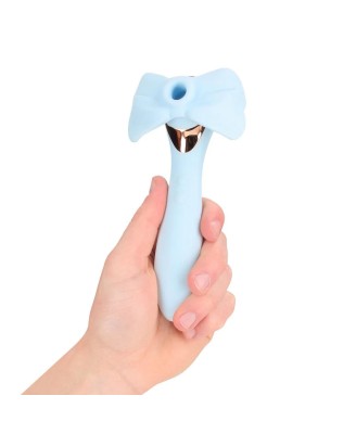 Darling - AirTap Wand Vibrator with Five Head Attachments - Blue