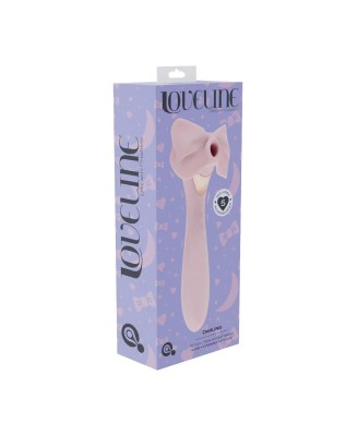 Darling - AirTap Wand Vibrator with Five Head Attachments - Pink