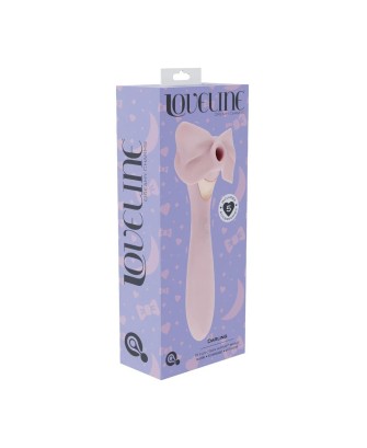 Darling - AirTap Wand Vibrator with Five Head Attachments - Pink
