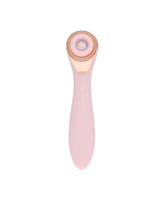 Darling - AirTap Wand Vibrator with Five Head Attachments - Pink