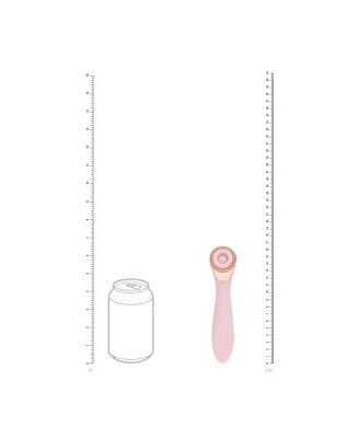 Darling - AirTap Wand Vibrator with Five Head Attachments - Pink