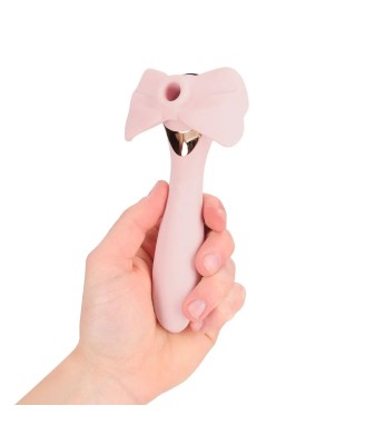 Darling - AirTap Wand Vibrator with Five Head Attachments - Pink