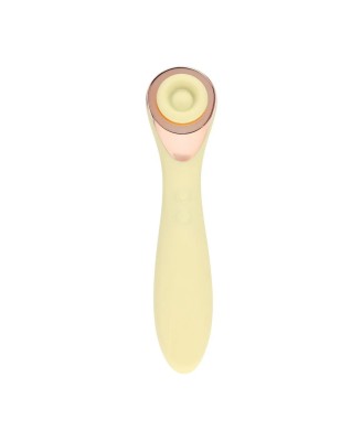 Darling - AirTap Wand Vibrator with Five Head Attachments - Yellow
