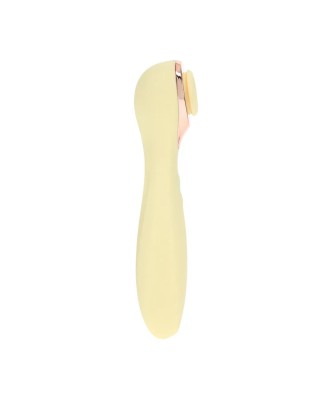 Darling - AirTap Wand Vibrator with Five Head Attachments - Yellow