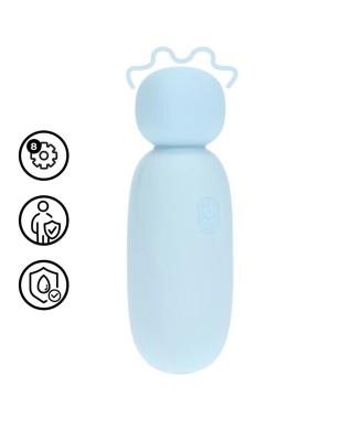 Mochi - Mini Chunky Wand Vibrator - Blue
