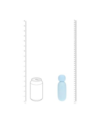Mochi - Mini Chunky Wand Vibrator - Blue