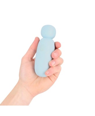 Mochi - Mini Chunky Wand Vibrator - Blue