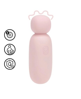 Mochi - Mini Chunky Wand Vibrator - Pink