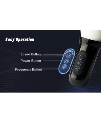 Head Rotating Stimulating Masturbator