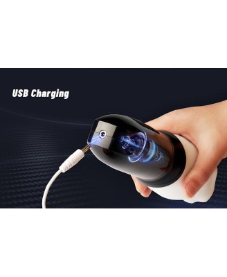 Head Rotating Stimulating Masturbator